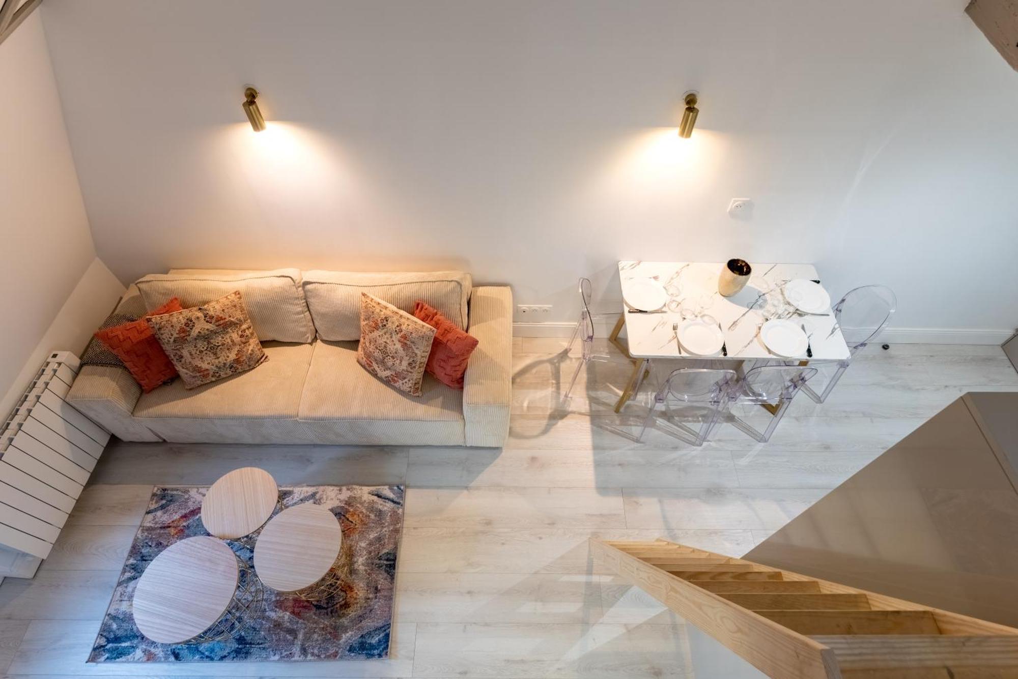 Suite Cathedrale Haut De Gamme + Parking - N°8 Rouen Luaran gambar