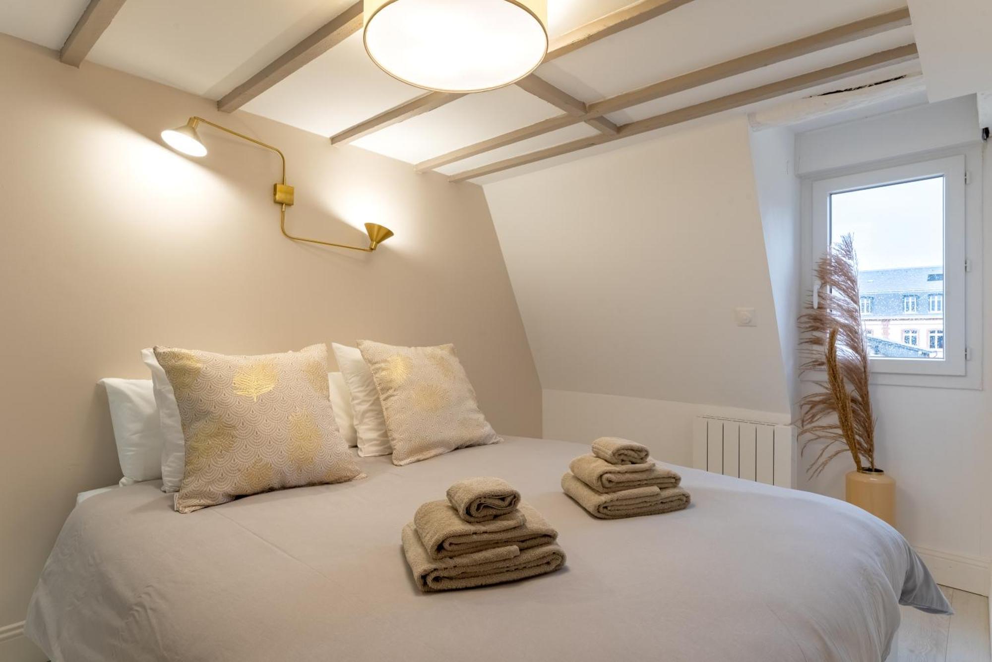 Suite Cathedrale Haut De Gamme + Parking - N°8 Rouen Luaran gambar